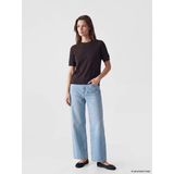 Lcw Modest İndigo Barrel Fit Kadın Jean Pantolon
