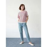 Lcw Modest İndigo Beli Lastikli Slouchy Fit Kadın Jean Pantolon
