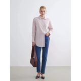 Lcw Modest İndigo Mom Fit Kadın Jean Pantolon