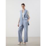 Lcw Modest Mavi Loose Fit Geniş Paça Kadın Pantolon