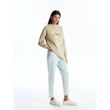 Lcw Modest Mavi Mom Fit Kadın Jean Pantolon