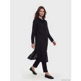 Lcw Modest Siyah Kadın Gömlek Tunik