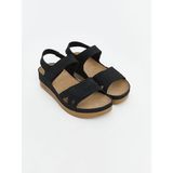 Lcw Steps Cırt Cırtlı Kadın Sandalet - Black