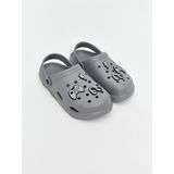 Lcw Steps Patch Baskılı Erkek Plaj Sandaleti - G85-Gri