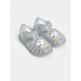 Lcw Steps Renksiz Baskılı Kız Bebek Sandalet