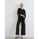 Lcw Studıo Siyah Wideleg Kadın Jean Pantolon