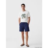 LCW SWIMWEAR İndigo Kısa Boy Basic Erkek Deniz Şortu