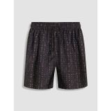 LCW SWIMWEAR Kahverengi Kısa Boy Desenli Erkek Deniz Şortu