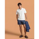 LCW SWIMWEAR Lacivert Kısa Boy Yazı Baskılı Erkek Deniz Şortu