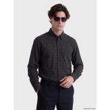 Lcw Vision Antrasit Regular Fit Ekose Erkek Gömlek
