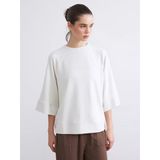 Lcw Vision Bej Bisiklet Yaka Kadın Sweatshirt