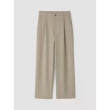 Lcw Vision Bej Relax Fit Erkek Pileli Pantolon