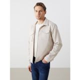 Lcw Vision Bej Slim Fit Gömlek Yaka Erkek Ceket