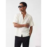 Lcw Vision Beyaz Regular Fit Armürlü Erkek Gömlek