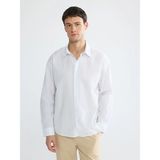 Lcw Vision Beyaz Regular Fit Poplin Erkek Basic Gömlek