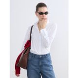Lcw Vision Beyaz Slim Fit Kadın Gömlek