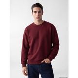 Lcw Vision Bordo Bisiklet Yaka Erkek Sweatshirt