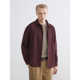 Lcw Vision Bordo Regular Fit Uzun Kollu Erkek Gömlek