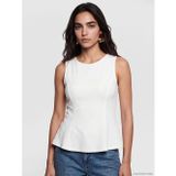 Lcw Vision Ekru Bisiklet Yaka Peplum Bluz
