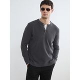 Lcw Vision Gri Bisiklet Yaka Erkek Triko Kazak - 2XL