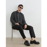 Lcw Vision Gri Regular Fit Dokulu Erkek Gömlek