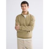 Lcw Vision Haki Dik Yaka Erkek Sweatshirt