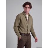 Lcw Vision Haki Regular Fit Gabardin Erkek Gömlek