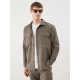 Lcw Vision Haki Regular Fit Uzun Kollu Erkek Gömlek Ceket