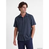 Lcw Vision İndigo Regular Fit Armürlü Erkek Gömlek