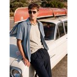 Lcw Vision Indigo Regular Fit Erkek Dokulu Gömlek - İndigo