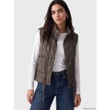 Lcw Vision Kahverengi Kapitone Oversize Kadın Şişme Yelek
