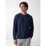 Lcw Vision Lacivert Bisiklet Yaka Erkek Kalın Sweatshirt