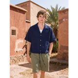 Lcw Vision Lacivert Loose Fit Erkek Gömlek