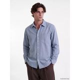 Lcw Vision Mavi Regular Fit Gabardin Erkek Gömlek