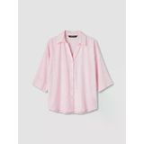 Lcw Vision Pembe Oversize Armürlü Kadın Gömlek