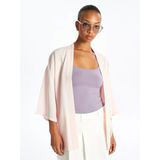 Lcw Vision Pembe Şal Yaka Oversize Kadın Kimono