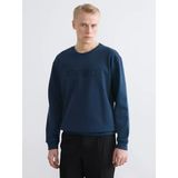 Lcw Vision Petrol Bisiklet Yaka Baskılı Erkek Sweatshirt