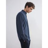 Lcw Vision Petrol Slim Fit Uzun Kollu Erkek Dokulu Gömlek