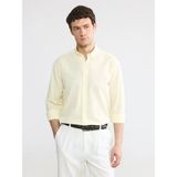 Lcw Vision Sarı Regular Fit Keten Karışımlı Erkek Gömlek