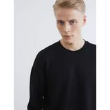 Lcw Vision Siyah Bisiklet Yaka Erkek Sweatshirt