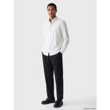 Lcw Vision Siyah Relax Fit Gabardin Erkek Pileli Pantolon