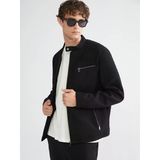 Lcw Vision Siyah Slim Fit Biker Yaka Erkek Ceket