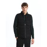 Lcw Vision Siyah Slim Fit Dik Yaka Erkek Şişme Yelek