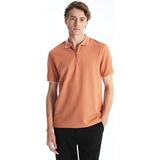 Lcw Vision Turuncu Polo Yaka Kısa Kollu Erkek Tişört - Orange - M
