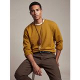 Lcw Vision Yeşil Erkek Bisiklet Yaka 3 İplik Şardonlu Sweatshirt