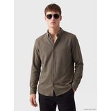 Lcw Vision Yeşil Slim Fit Erkek Dokulu Gömlek