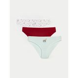 LCW Young Ekru Desenli Bikini Külot 3'lü Paket