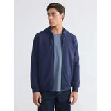 Lcwaıkıkı Basic Lacivert Erkek Fermuarlı Sweatshirt