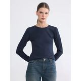 Lcwaıkıkı Basic Lacivert Soft Touch Kadın Body