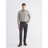 Lcwaıkıkı Classic Antrasit Slim Fit Gabardin Erkek Chino Pantolon